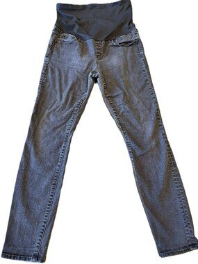 GAP Maternity Resolution True Skinny Black Jeans Women’s 31R/12 AS IS